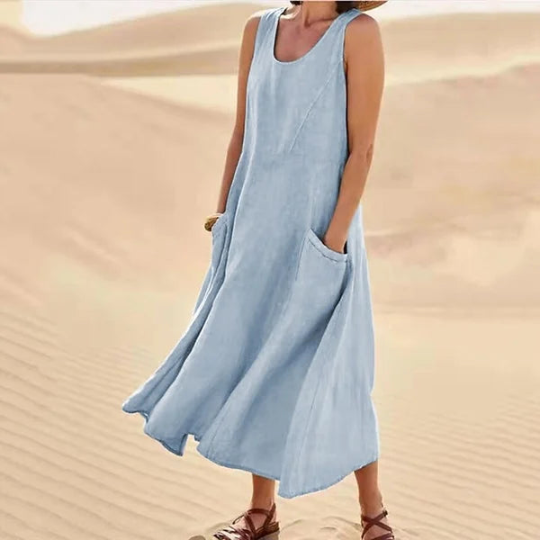 Esmee Linen Dress - Stijlvolle linen dress