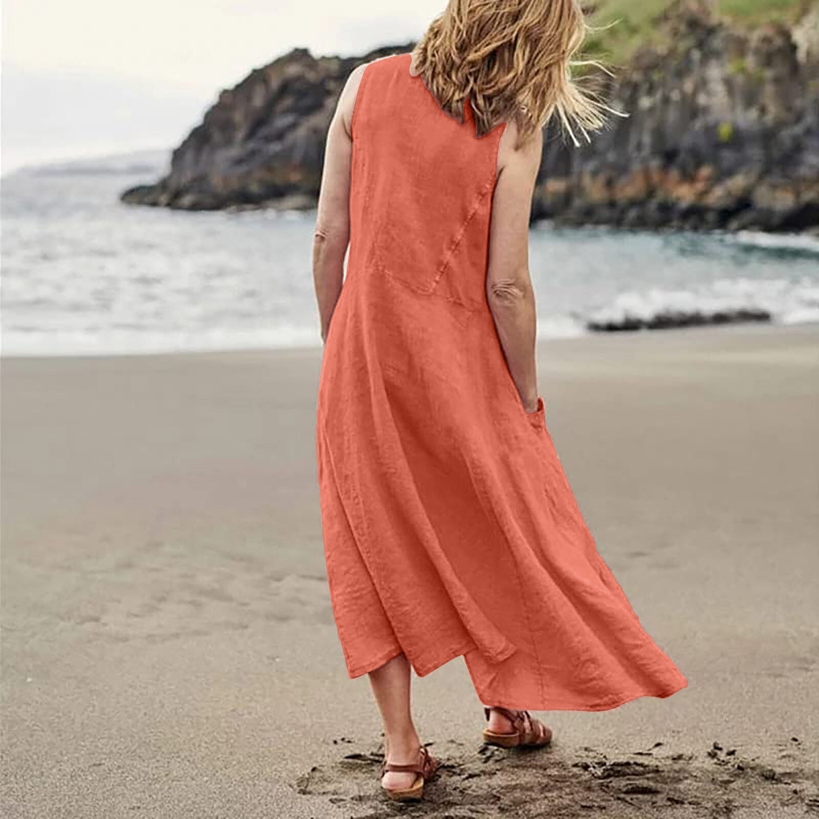 Esmee Linen Dress - Stijlvolle linen dress