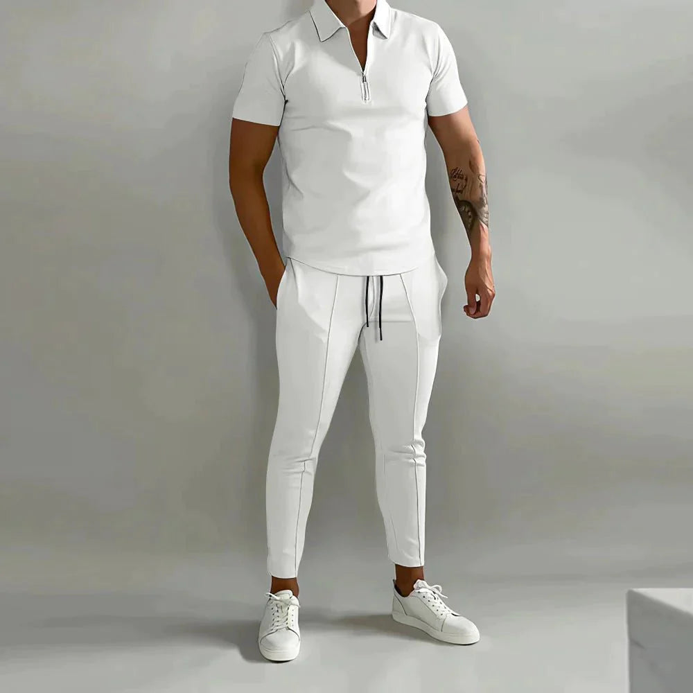 Comodo - Set van casual shirt en broek