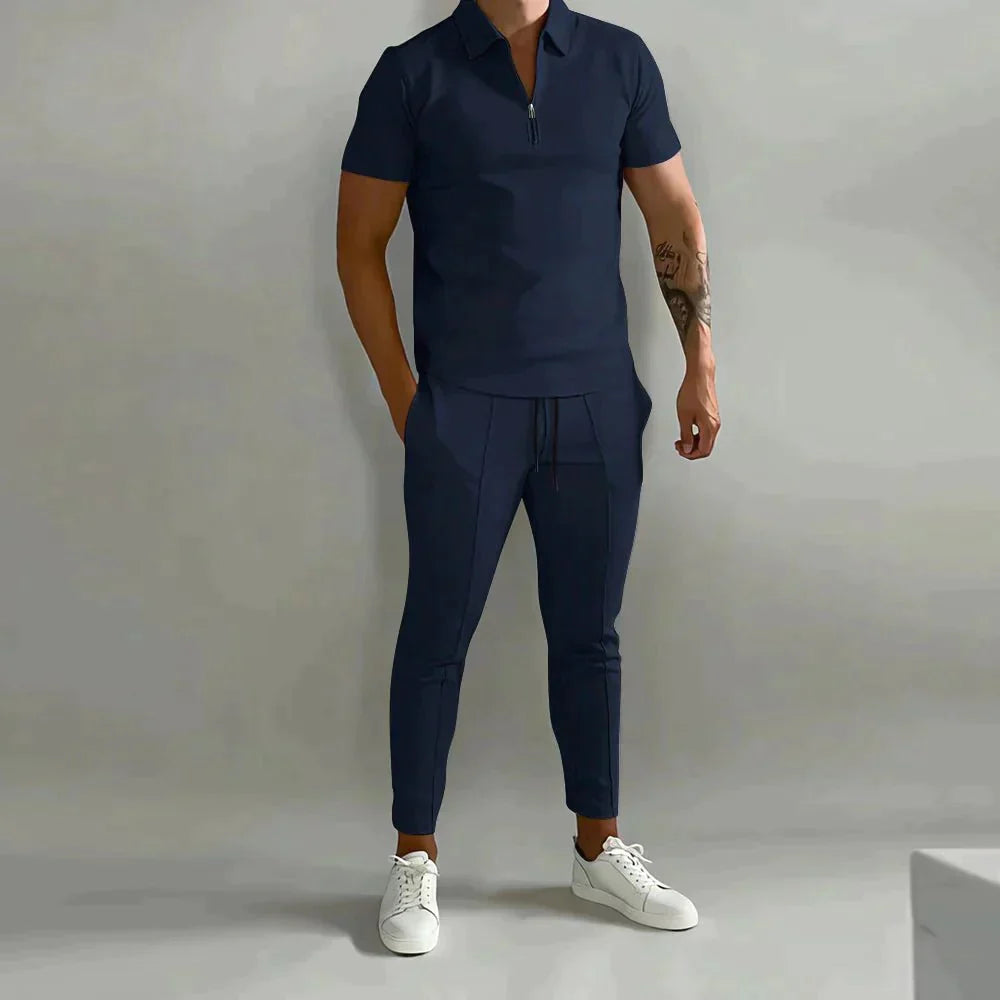 Comodo - Set van casual shirt en broek